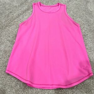 Lululemon Athletica Vibrant Pink Tank Top